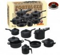 Jogo de Panelas BLACK - 7 peças
